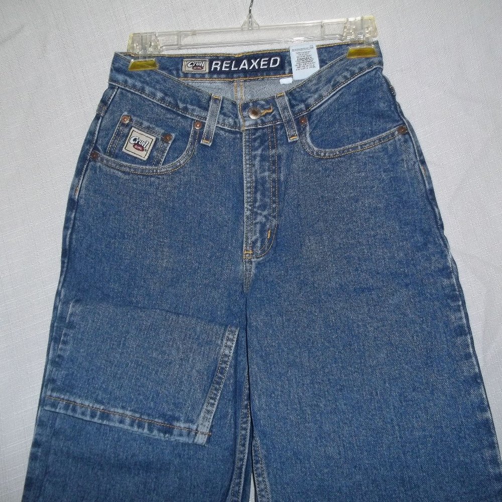 *BRAND NEW*  Med Blue Cruel Girl Relaxed Fit Jeans w/ tags